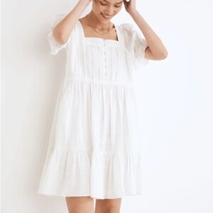 Madewell Puff Sleeve Dress